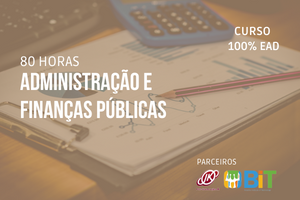 Administração e Finanças Públicas – 80 horas