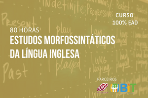 Estudos Morfossintáticos da Língua Inglesa – 80 horas