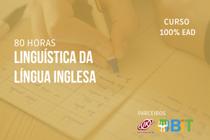 Linguística da Língua Inglesa – 80 horas