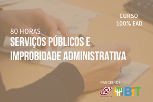 Serviços Públicos e Improbidade Administrativa – 80 horas